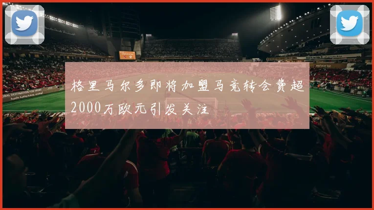 格里马尔多即将加盟马竞转会费超2000万欧元引发关注